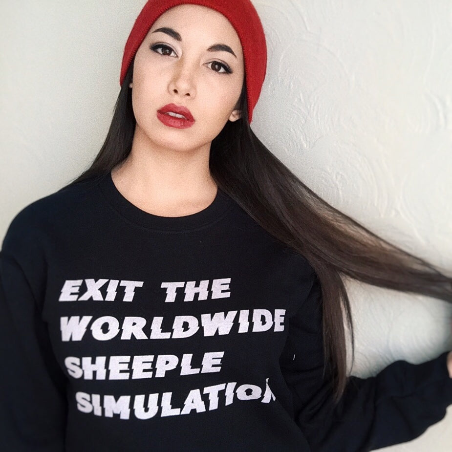 Exit Sweatshirt (black or white)