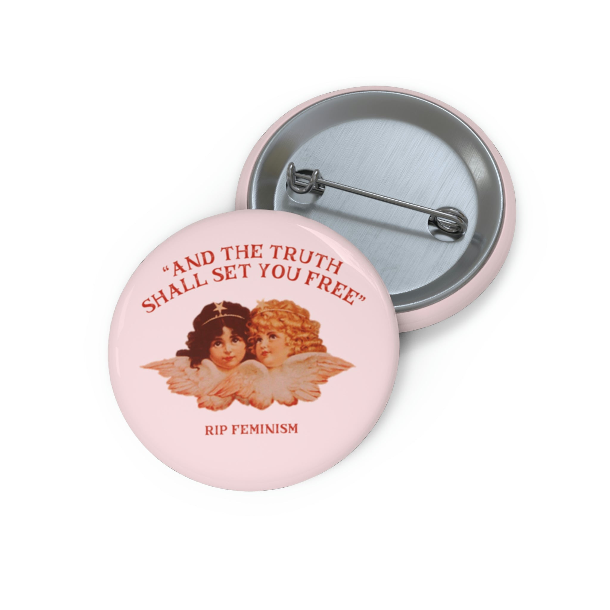 RIP Feminism Pin Buttons