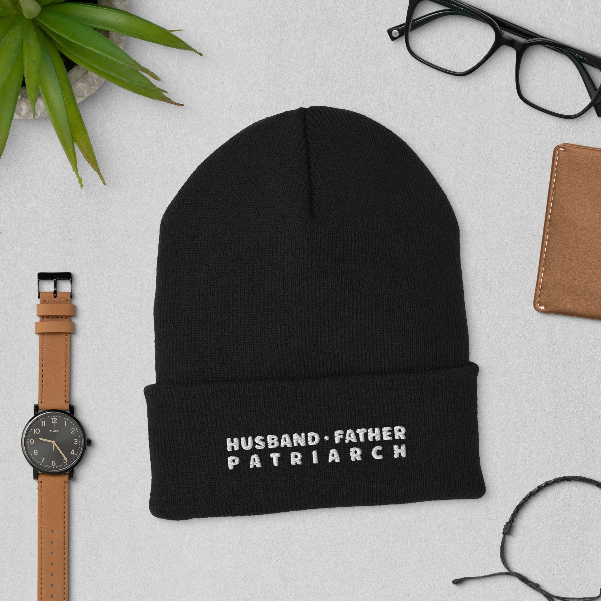 Husband Father Patriarch Beanie