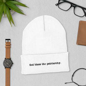 God Bless The Patriarchy Beanie