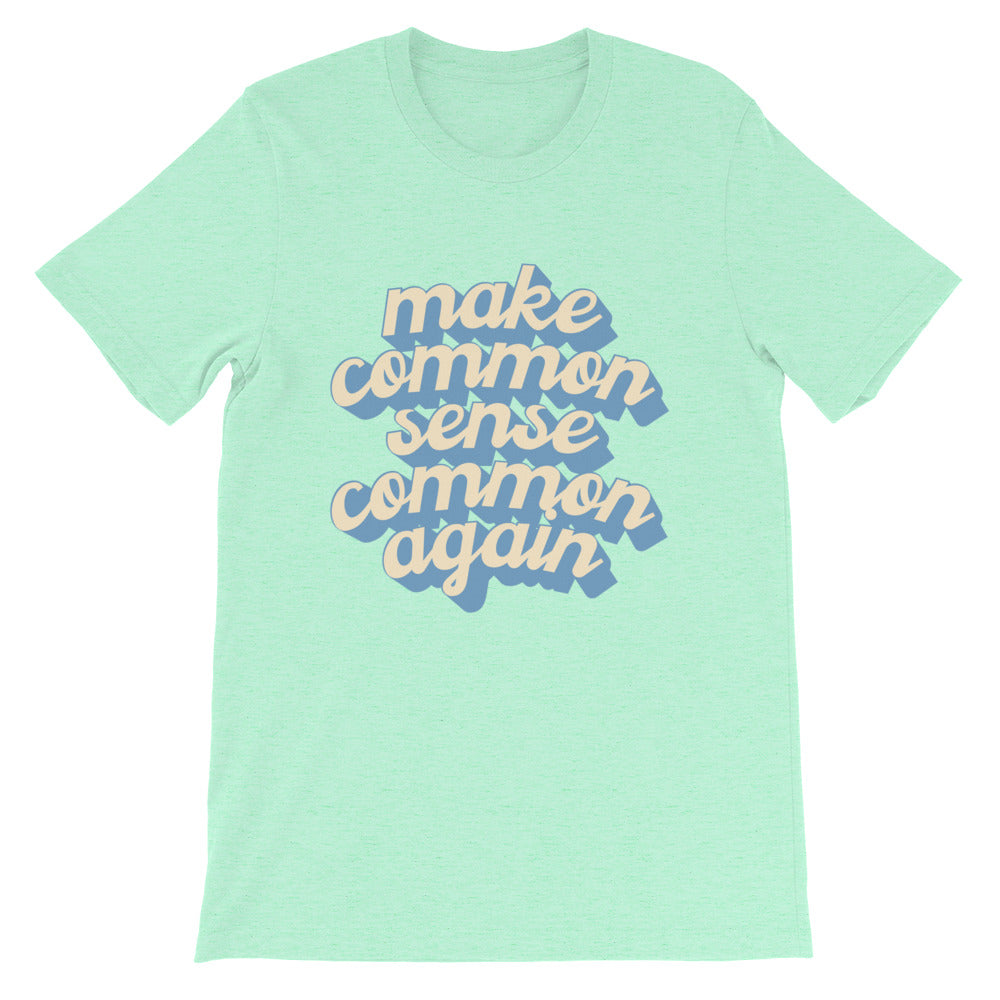 Common Sense Shirt (Mint or Blue)