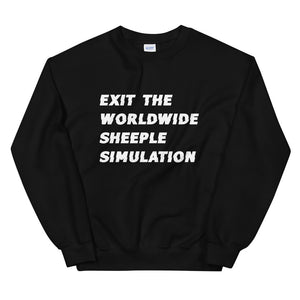 Exit Sweatshirt (black or white)