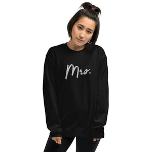 Mrs. Embroidered Sweatshirt