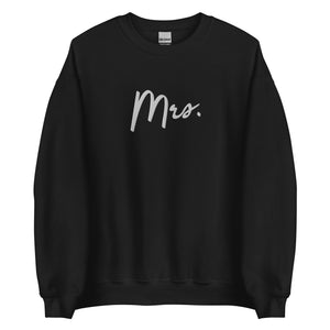 Mrs. Embroidered Sweatshirt