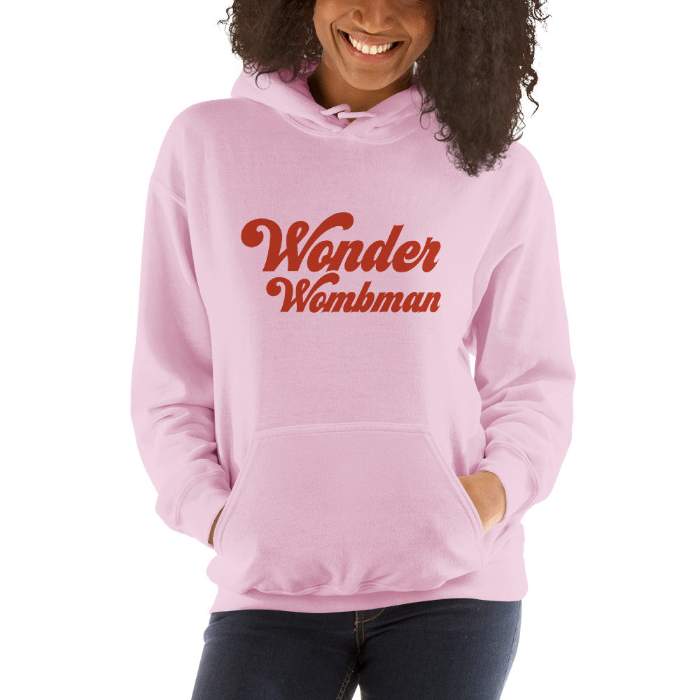 Wonder Wombman Embroidered Hoodie