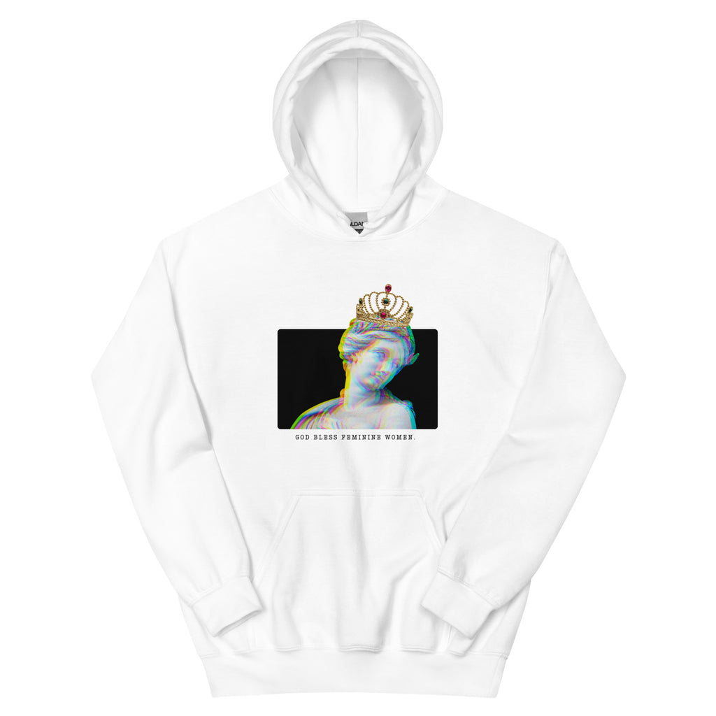 God Bless Feminine Women Hoodie