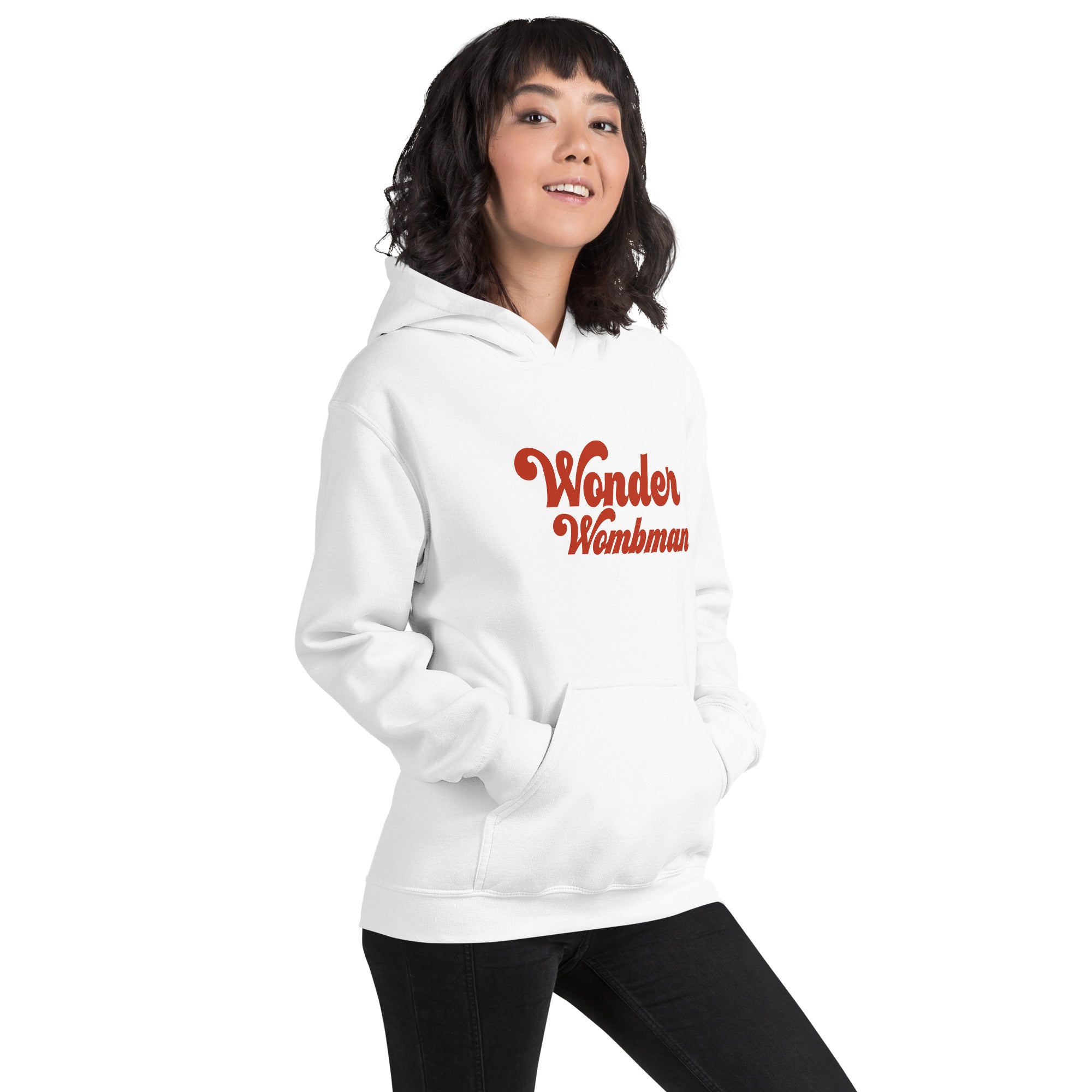 Wonder Wombman Embroidered Hoodie