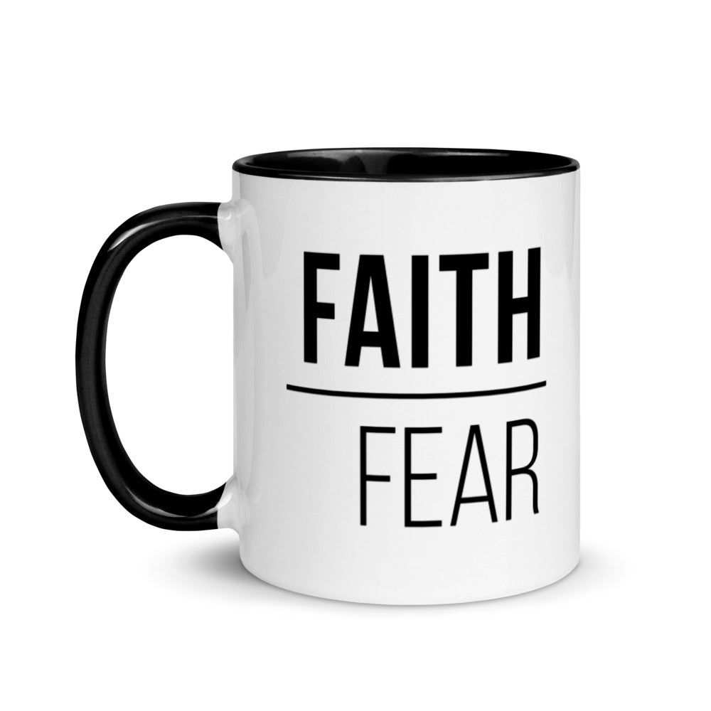 Faith Over Fear Mug
