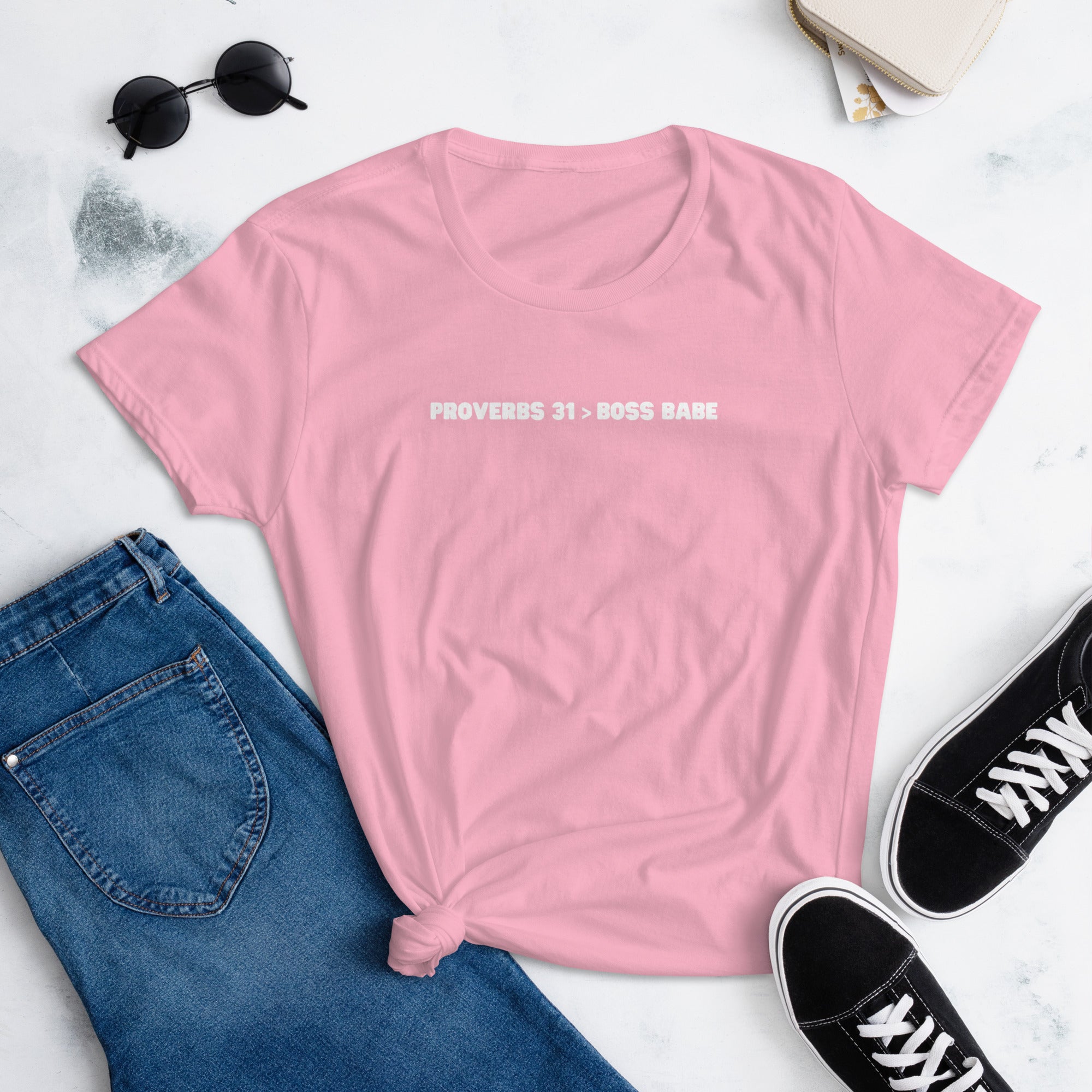 Women’s Proverbs 31 > Boss Babe Shirt